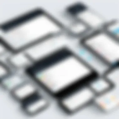User Interface Overview of Zenput Labels App User interface of Zenput Labels App showcasing label designs and management features