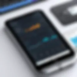 Dashboard interface of FieldAware app showcasing analytics