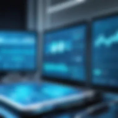 Future of Electronic Medical Records Technology A futuristic representation of EMR technology