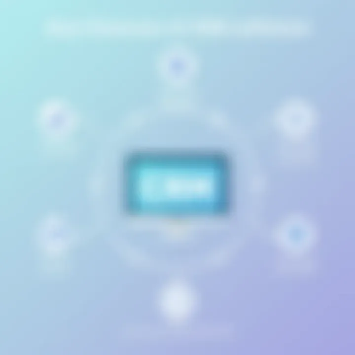 Key Features of CRM Software Visual representation of CRM software features