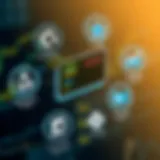 Visual representation of incentive compensation management software features