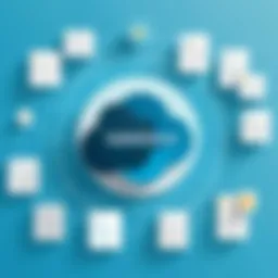 Visual representation of integration workflow between Cognito Forms and Salesforce