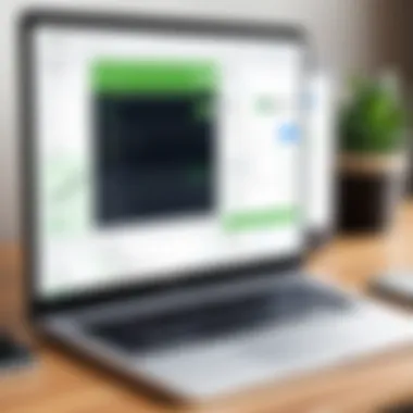 Integration Overview Visual representation of Shopify and QuickBooks integration