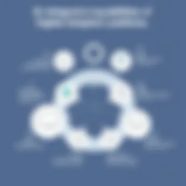 Integration Capabilities of Digital Adoption Platforms A diagram illustrating integration capabilities of various digital adoption platforms