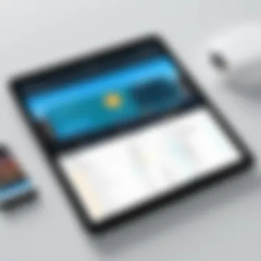 Exploring JustCall's Communication Interface Interface of JustCall showcasing communication features