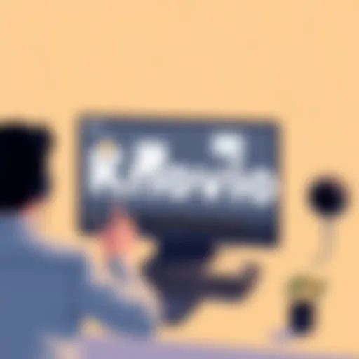 Overview of Knovio video presentation software interface