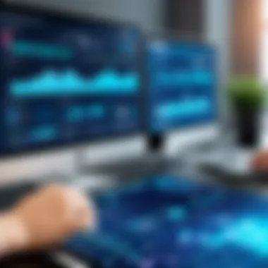 Patient Care Metrics through EHR Systems Data analytics dashboard highlighting patient care metrics