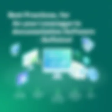 Best Practices for Leveraging MSP Documentation Software Infographic illustrating best practices for effective software use