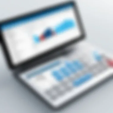 A visual representation of data analysis performed in OpenOffice Calculator with graphs and charts.