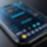 Modern sales phone dialer interface