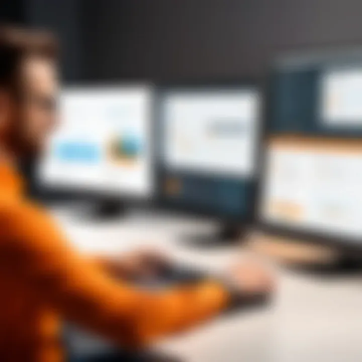 User experiencing the setup process of OrangeHRM live demo.