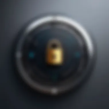 Secure Password Vault Secure password vault interface displaying encrypted credentials