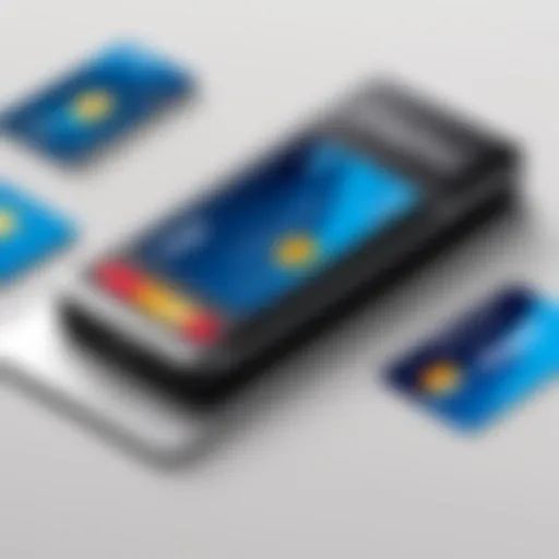 Illustration showcasing the architecture of PayPal's mobile credit card processing system