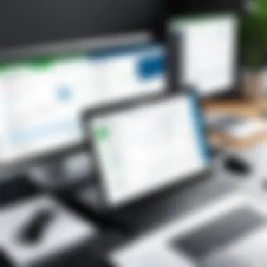 Exploring QuickBooks Pay Functionalities Visual representation of QuickBooks Pay functionalities