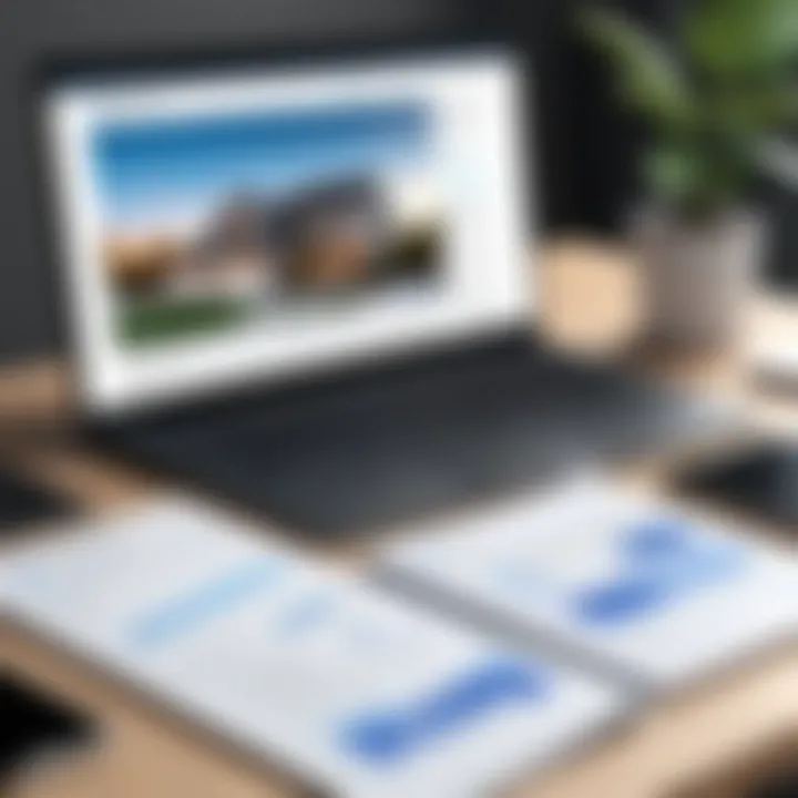 Graph showing benefits of using real estate forms software