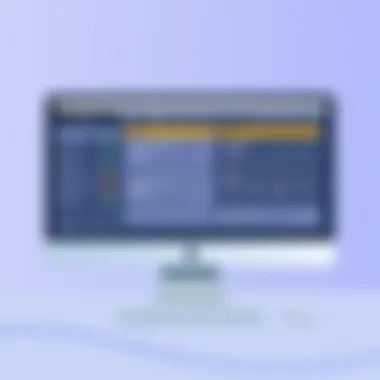 Monitoring Tools in Remote Proctoring A computer screen displaying remote monitoring tools for assessments
