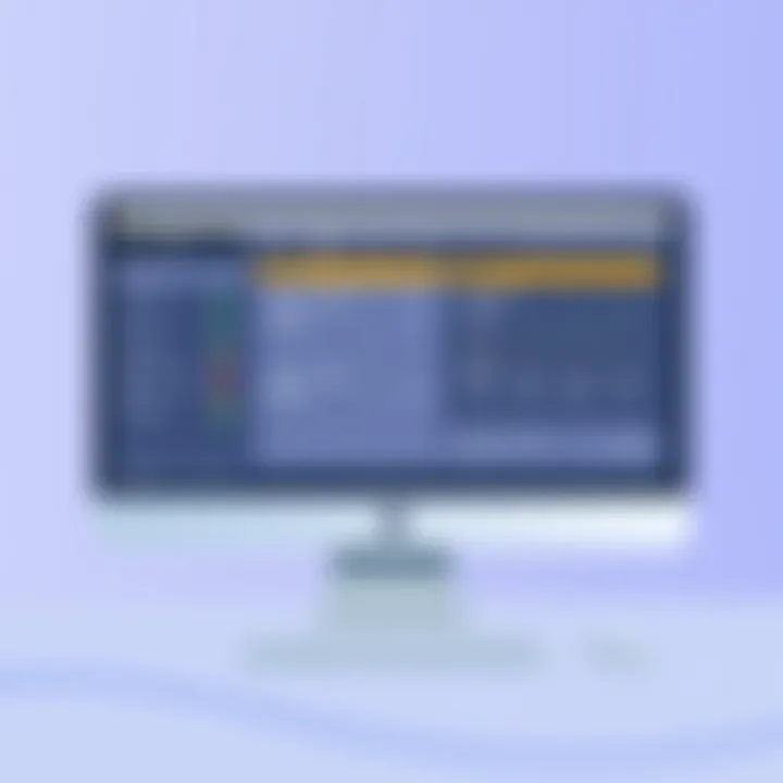 Monitoring Tools in Remote Proctoring A computer screen displaying remote monitoring tools for assessments