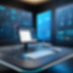 Visual representation of SaaS and VDI integration