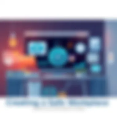 Visual representation of a safe workplace environment