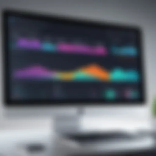 Dashboard view of productivity software