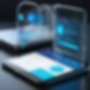 Secure data handling in contact organizers