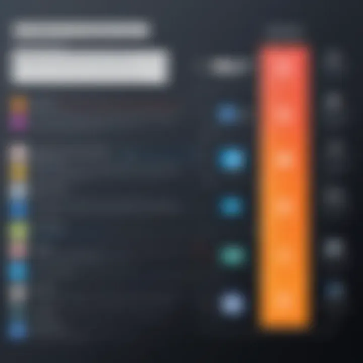 Infographic comparing pricing models of different social media marketing tools