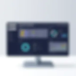 Insightful dashboard of ultra tax software showcasing features