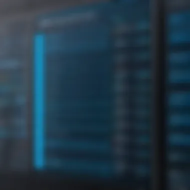 Visual representation of an ATS database architecture