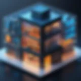 An illustration showing the architecture of DRM software