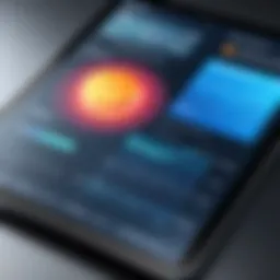 Cutting-edge materials simulation interface showcasing advanced analytical capabilities
