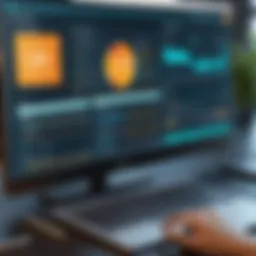 Visual representation of Proofpoint's software interface showcasing user features