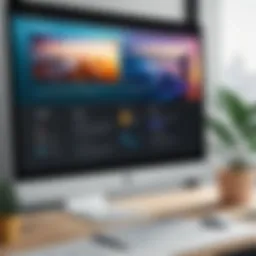 User interface of Wix showcasing landing page options