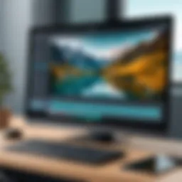 Wondershare Filmora interface showcasing editing tools
